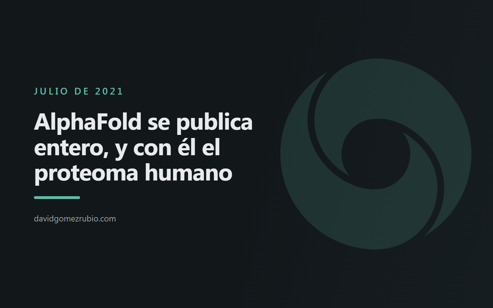 AlphaFold se publica entero, y con él el proteoma humano