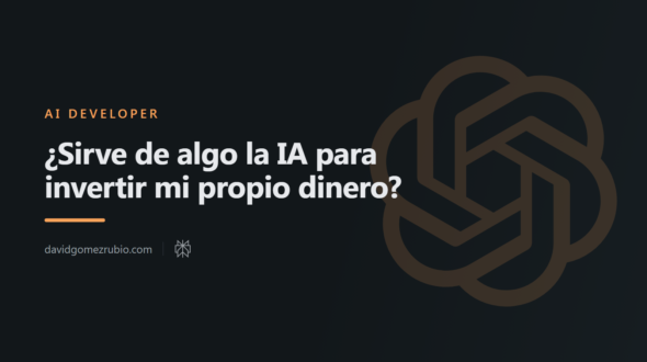 ¿Sirve de algo la IA para invertir mi propio dinero?