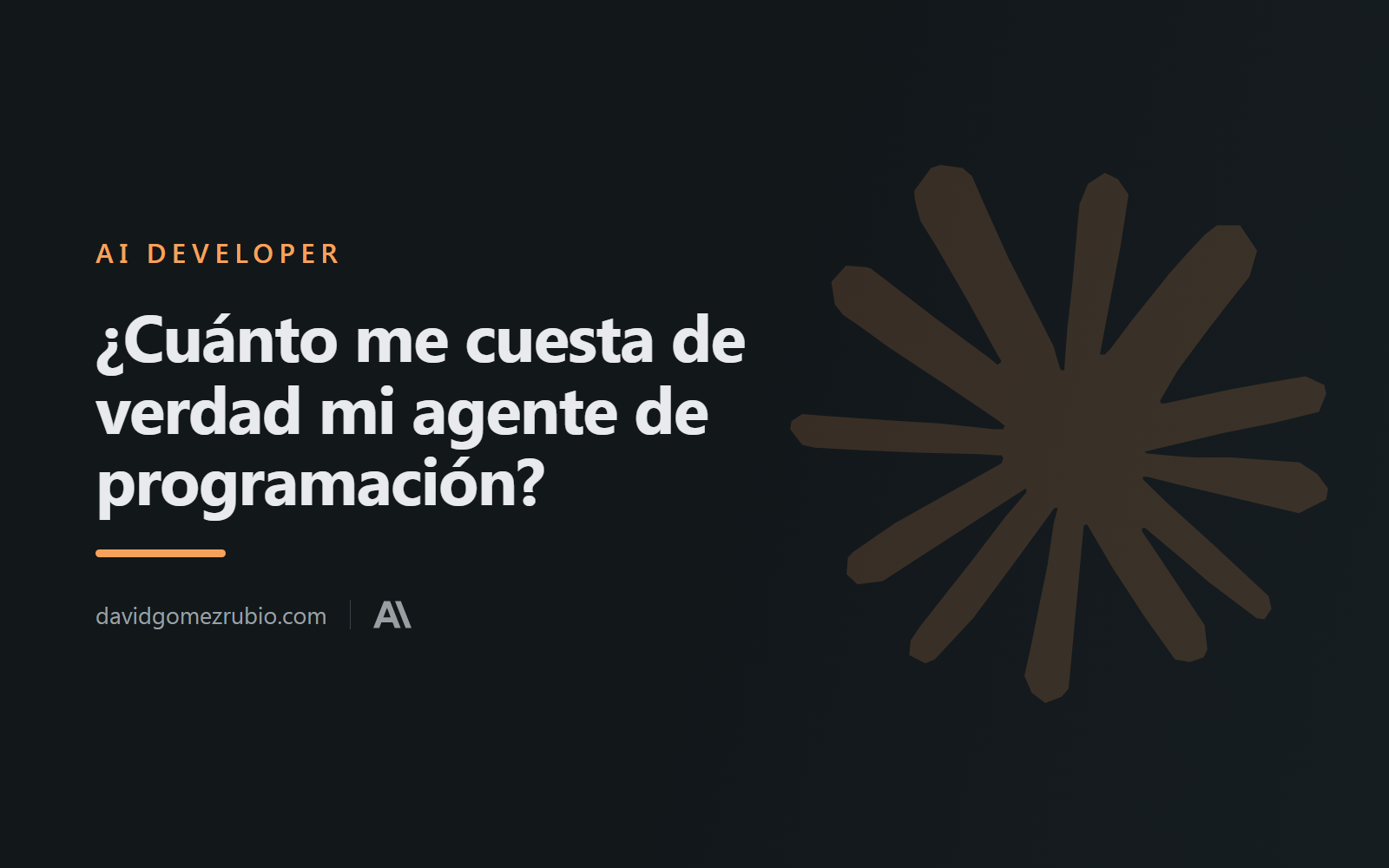 ¿Cuánto me cuesta de verdad mi agente de programación, y dónde se va el dinero?